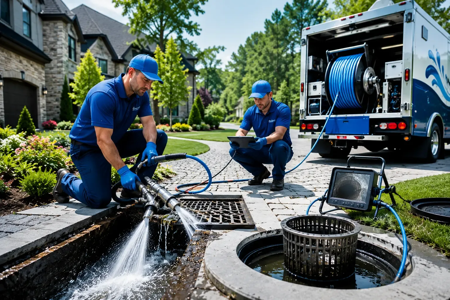 Local outdoor drain cleaning professionals in Killingly, CT